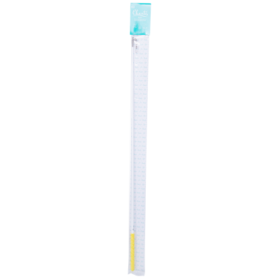 Палочка с карабином Barre для ленты, 60 см, белый/желтый